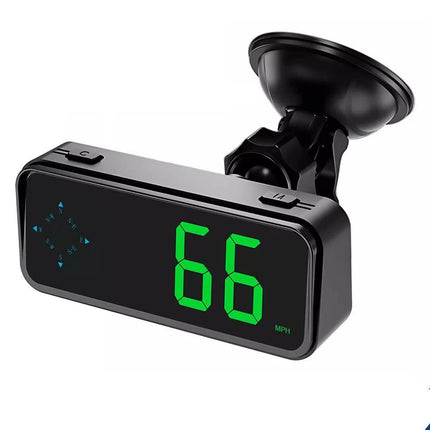 Mini LED Digital Speedometer  Car HUD Head Up Display MPH/KMH Universal