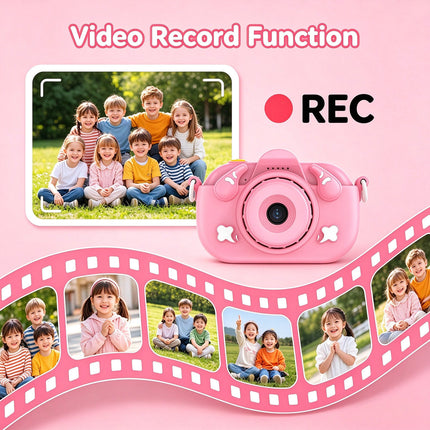 Digital Camera 1080P HD Video Camera with 32G SD Card Birthday Gifts