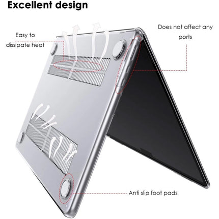 For MacBook Air 13inch Case Cover M4 M3 M2 2025 Release A3240 A3113 A2681 Shell