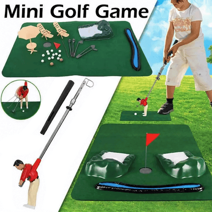 Indoor Mini Golf Game Golfing Man Indoor Golf Game Indoor Mini Golf Game Set