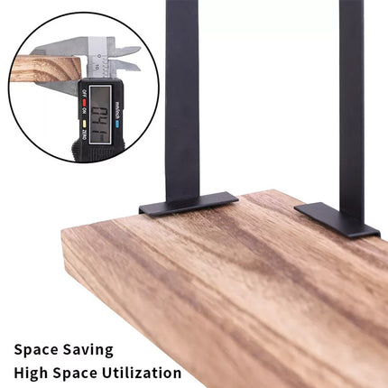 3 Tier Ledge Corner Shelf Modern Floating Wall Shelves Storage Display Shelving