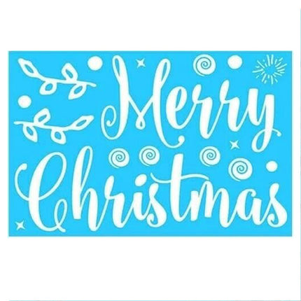 167PCS Christmas Window Clings Sticker 8 Sheets Childrens Decals Snowflake Santa