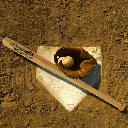 33in  Outdoor Wooden Baseball bat Natural Wood