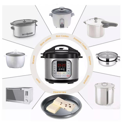 16-in-1 Electric Pressure Cooker Digital Insta Pot Programmable 6L Pot 1000W