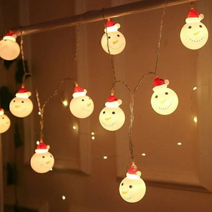 Christmas Snowman LED String Light Fairy Light Christmas Decoration