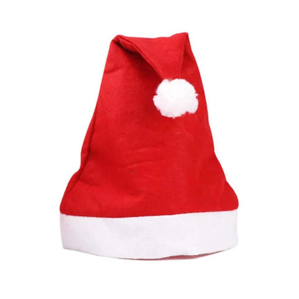 20X Adult Santa Hat Christmas Cap Costume Xmas Party Wear Costume Claus Gift
