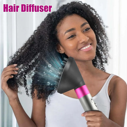 Upgraded Diffuser for Dyson Airwrap Attachments Diffuser Nozzle Converting Tool Grey
