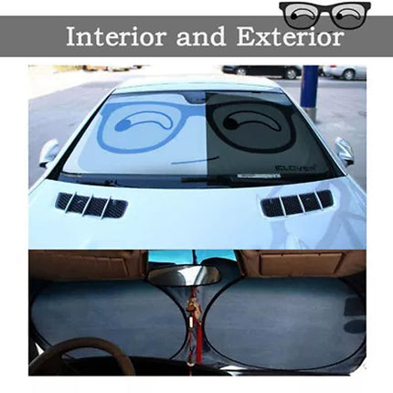 Car Windscreen Sun Shade Folding Windshield Sunshade Front Window Visor Eyes Big