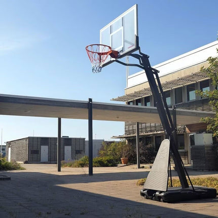 Professional Adjustable Height Basketball Hoop Stand Metal Portable 2.45m-3.05m