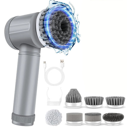 Power Spin Scrubber Cordless Electric Spin Scrubber Handhold Cleaning Brush
