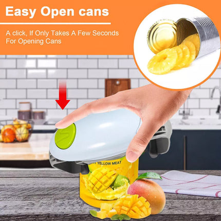 Electric Jar Opener One Touch Kitchen Gadget Jar Opener Automatic Bottle Opener
