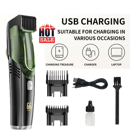 Professional Hair Clippers Cordless Beard Trimmer Hair Trimmer Clippers Set