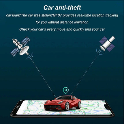Mini GPS Tracker Magnetic Real Time Vehicle Car Locator Full Coverage Tracking