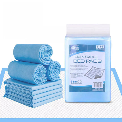 40PK Economy Adult Incontinence Disposable Bed Pads Pee Underpads 60 x 90cm