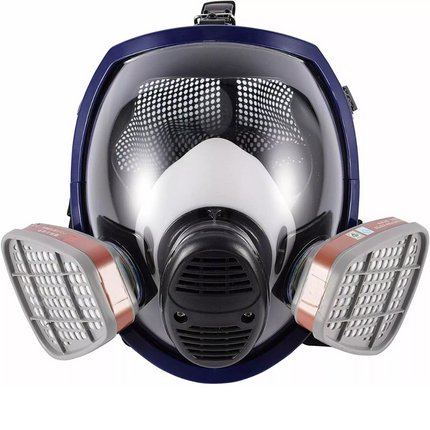 15 IN 1 Gas Mask Full Face Respirator Paint Spray Chemical Facepiece Safety 6800