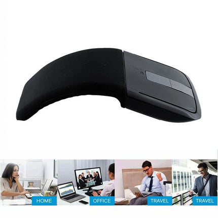 2.4Ghz Foldable Wireless Bluetooth Mouse Optical ARC Touch Computer Mice For PC