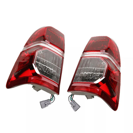 Pair of Tail Lights Left & Right Rear Lamp Fit For Toyota Hilux SR SR5 2005-2015