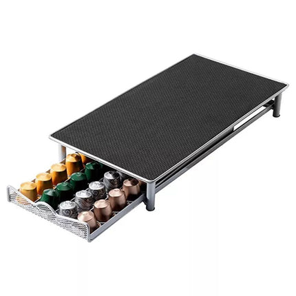 For Nespresso 40 Coffee Capsules Pod Holder Stand Dispenser Rack Storage Capsule