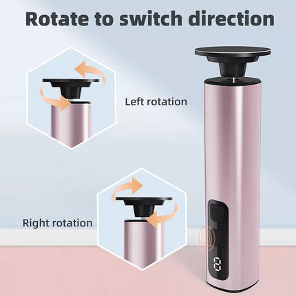 Electric Callus Remover Powerful Electric Foot File Grinder Sander Machine Speed Rose gold