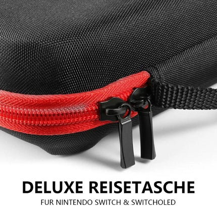 Carrying Case For Nintendo Switch OLED Hard EVA Shell With 20 Game Card Holders