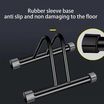 Portable Steel Bike Rack Bicycle Storage Floor Stand Parking Holder for Cycling