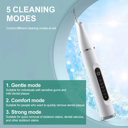 Ultrasonic Tooth Cleaner Electric Dental Scaler Tartar Plaque Calculus Remover