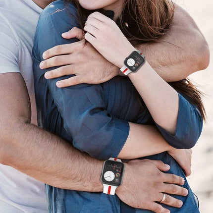 2pcs Apple Watch IWatch Screen Protector Case Full Cover Black