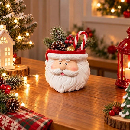 Christmas Resin Ornament Desktop Pen Holder Party Favors