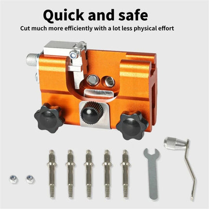 Portable Chainsaw Sharpener Jigs With 5 Grinding Head Tool Chain Saw