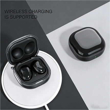 2 Pcs Silicone Protective Cover Case Clear Samsung Galaxy Buds 2 Live Pro Earbuds With