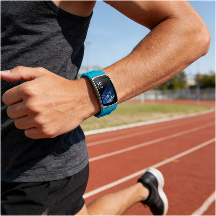 Samsung Smart Wristband Gear Fit 2 Pro/Fit2 Band Sport Silicone Wrist Strap Vermilion