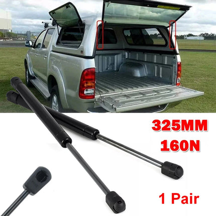 1 Pair Gas Struts for ARB Canopy Rear Window 325mm 160N 1921VR inc Toyota Hilux