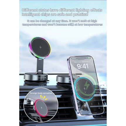 Car Mount Charger with Suction Cup Phone Holder