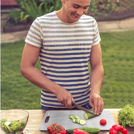 Titanium Cutting Board Double-Sided Chopping Boards for Kitchen Camping Cooking