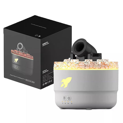 Cannon LED Essential Oil Diffuser Aroma Aromatherapy Air Ultrasonic Humidifier White