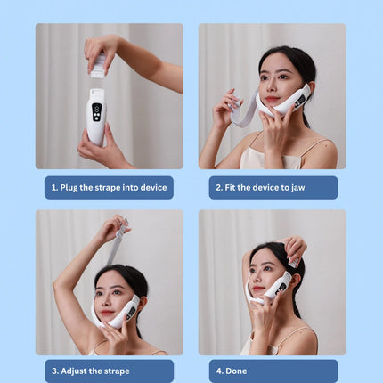 V-Face Shaping Massager Electric 9 Mode Lifting Reduce Slimming Double Chin