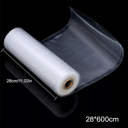 Food Vacuum Sealer Bags Rolls Vaccum Food Storage Saver Seal Bag Pack 5 Rolls 20cm*6m