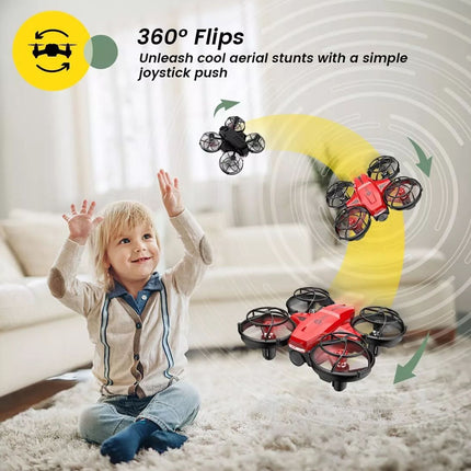 Mini HD FPV Drone with Camera RC Quadcopter for Kids Beginners