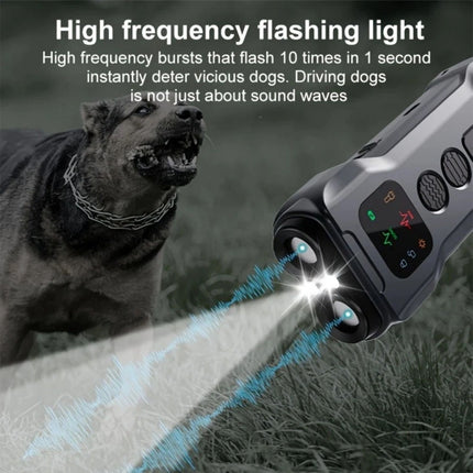 2025 Dog Barks No More Dog Training Device Rechargable Ultrasonic Anti Barkin