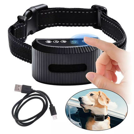Auto Anti Bark Dog Collar Rechargeable Stop Barking Non-Shock Humane Waterproof
