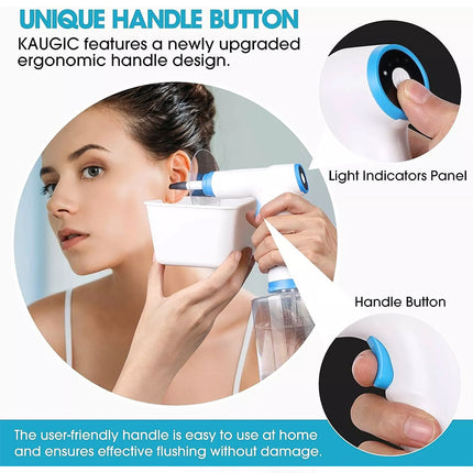 Earwax Cleaning Kit Ear Wax Washer Electric Ear Wax Removal Irrigation Cleaner