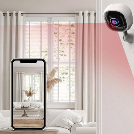 1080P Indoor Security Camera Monitor Night Vision Baby Wireless IPWiFi Smart