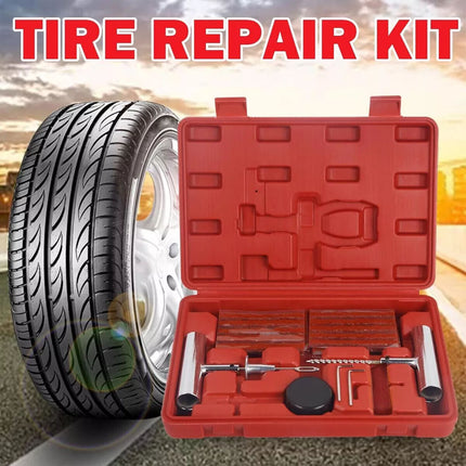 Tyre Puncture Repair 37PCS Kit (JS78) Tire Recovery Car 4WD Offroad Plugs Tool
