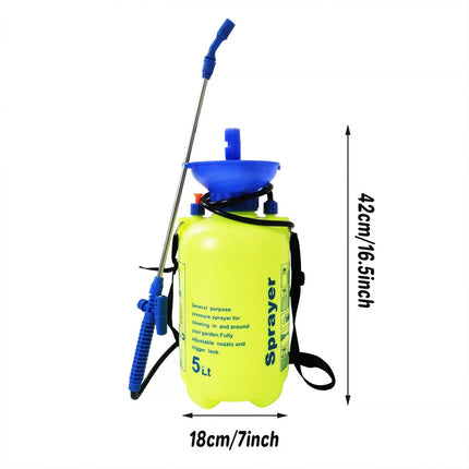 5L Garden Sprayer Single Shoulder Spray Bottle For Agricultural Use Garden Tool