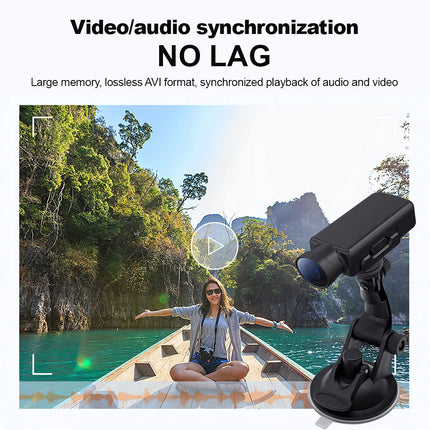 Motorcycle Sport Action Camera 1080P HD Bike Helmet Dash Cam Video Recorder