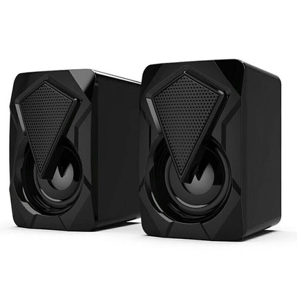 Surround Sound Speakers Wired for Desktop Computer Gaming Bass USB System LED