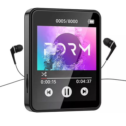 Portable Bluetooth Touch HiFi Music MP4/MP3 Player FM Radio Audio Support 128GB