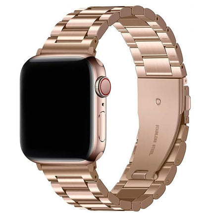 Apple Watch Band iWatch Stainless Steel Series 9 8 7 Ultra SE Titanium 38mm/40mm/41mm Rose Gold