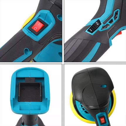 6" Cordless Car Polisher Dual Action Buffer Orbital Sander Polishing Machine