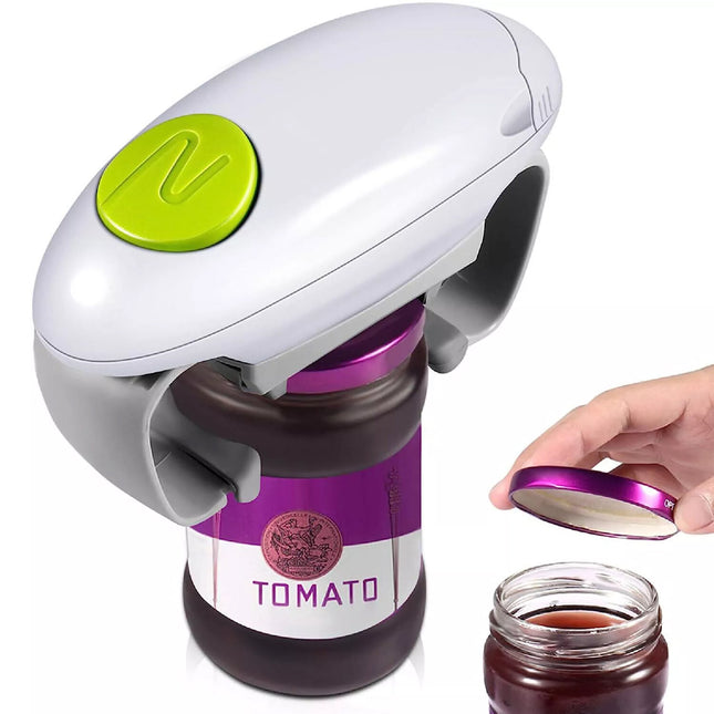 Electric Jar Opener One Touch Kitchen Gadget Jar Opener Automatic Bottle Opener
